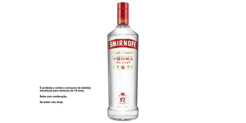 Vodka Smirnoff (Dose)