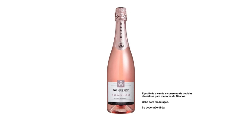 Espumante Don Guerino Moscatel Rose 750ml