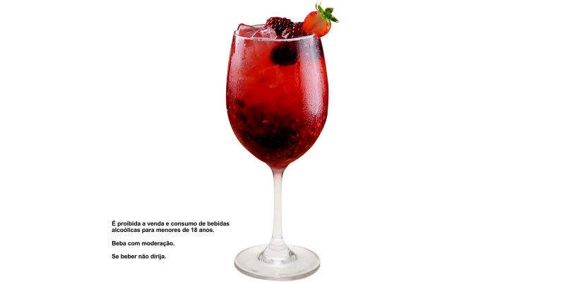 Saquerinha de Frutas Vermelhas