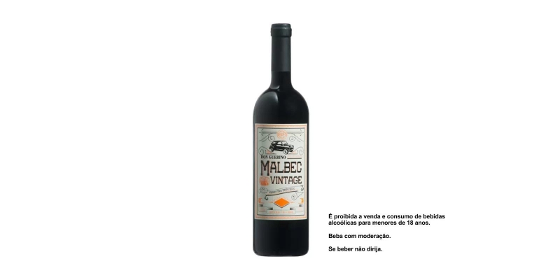 Vinho Don Guerino Malbec Vintage 750ml